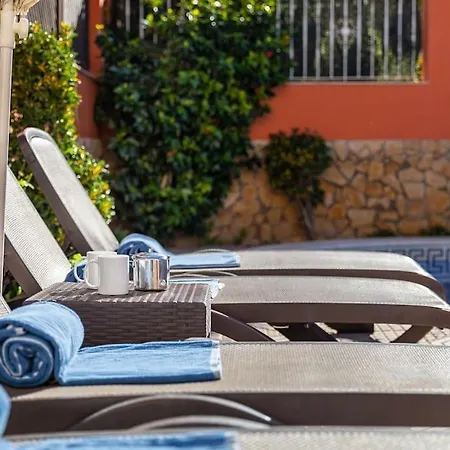Βίλα 7+1 Bedroom Private Villa, Heated Pool, Games, Bbq *